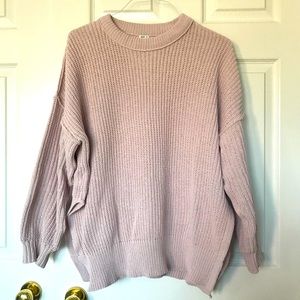 Aerie oversized chenille sweater